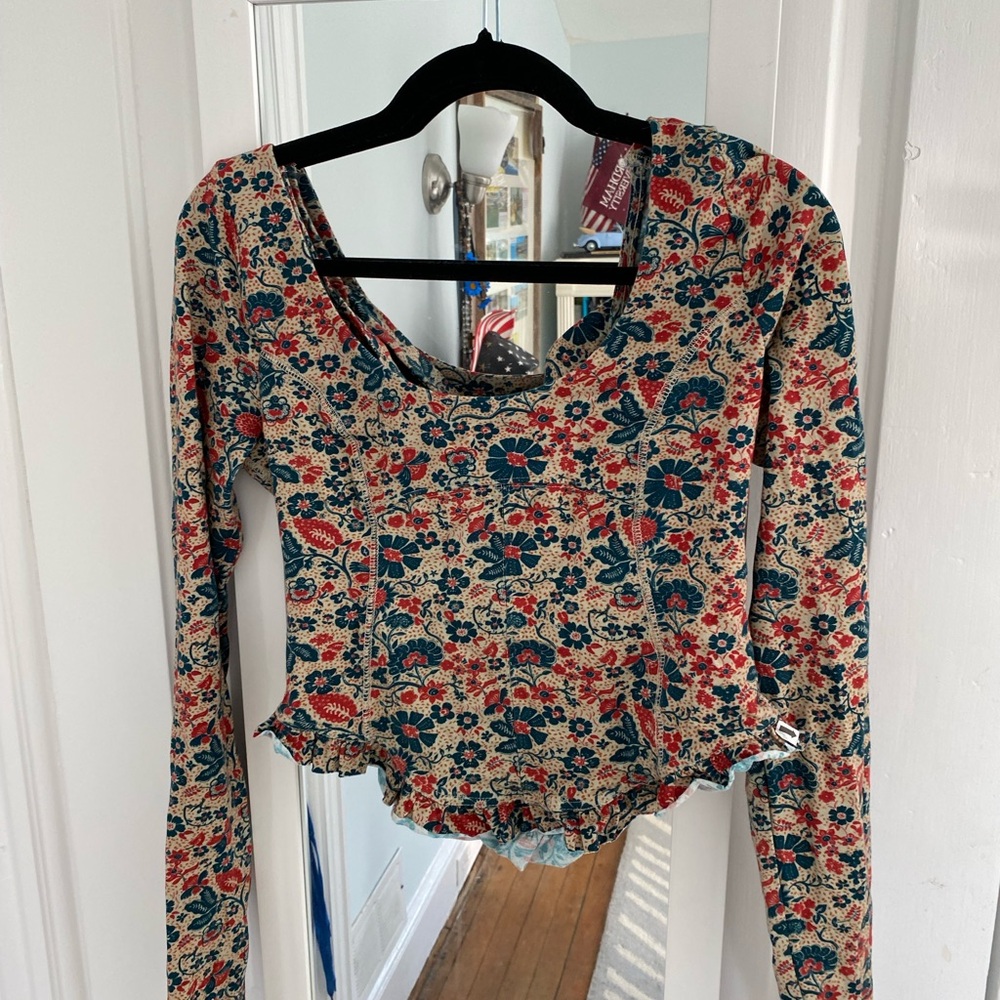 Floral Long Sleeve Top Free People